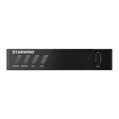 Ресивер DVB-T2 StarWind CT-140, черный (1115184)