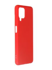 Чехол DF для Samsung Galaxy A22 (4G) с микрофиброй sOriginal-22 Red (862388)