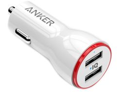 Зарядное устройство Anker PowerDrive 2xUSB 24W 4.8А White A2310H21 (515798)
