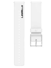 Аксессуар Ремешок для Polar Wrist Band Ignite LesMills 20mm M-L Silicone White 91081717 (862618)