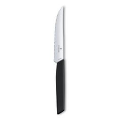 Нож кухонный Victorinox Swiss Modern (6.9003.12W) стальной столовый для стейка лезв.120мм серрейт. з (1509197)