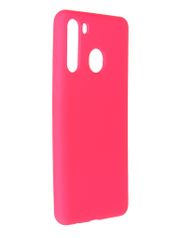 Чехол Innovation для Samsung Galaxy A21 Soft Inside Light Pink 19150 (799780)