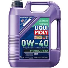 LIQUI MOLY Synthoil Energy 0W-40 | 100% ПАО синтетика 5Л (148)