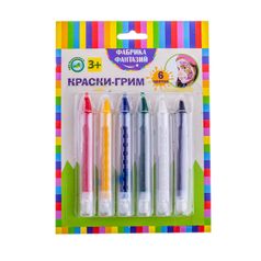 Карандаши для грима Фабрика Фантазий 6 цветов 800-41767/57905 (510658)