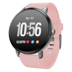 Смарт-часы JET Sport SW-1, 1.33", серебристый / розовый [sw-1 pink] (1202932)