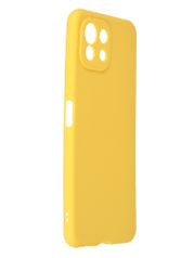 Чехол Zibelino для Xiaomi Mi 11 Lite Soft Matte Yellow ZSM-XIA-MI11-LITE-CAM-YEL (858740)