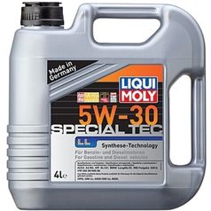 LIQUI MOLY Special Tec LL 5W-30 | НС-синтетическое 4Л (137)