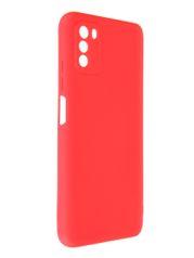 Чехол Pero для Poco M3 Soft Touch Red CC1C-0054-RD (854521)