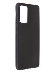 Чехол Brosco для Samsung Galaxy A72 Carbon Silicone Black SS-A72-CARBONE-BLACK (828916)