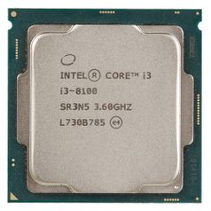 Процессор INTEL Core i3 8100, LGA 1151v2, OEM [cm8068403377308s r3n5] (494714)