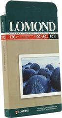 Фотобумага Lomond 170g/m2 глянцевая односторонняя 50 листов 102150 (321593)