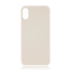 Аксессуар Чехол Brosco для APPLE iPhone X Soft Rubber White IPX-SOFTRUBBER-WHITE (497117)
