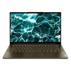 Ноутбук-трансформер Lenovo Yoga 7 14ITL5, 14", IPS, Intel Core i5 1135G7 2.4ГГц, 16ГБ, 512ГБ SSD, Intel Iris Xe graphics , Windows 10, 82BH008QRU, темно-зеленый (1428186)