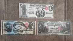 Качественные копии банкнот c В/З 1875 год. Национальный банк США. супер скидки!!!  
