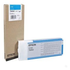 Картридж EPSON T6062, голубой [c13t606200] (567788)