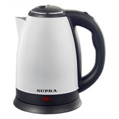 Чайник электрический Supra KES-1846SW, 1500Вт, белый и черный (1580068)