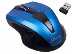 Мышь Ritmix RMW-560 Black-Blue (597162)