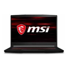Ноутбук MSI GF63 Thin 10UD-416RU, 15.6", IPS, Intel Core i7 10750H 2.6ГГц, 8ГБ, 512ГБ SSD, NVIDIA GeForce RTX 3050 Ti для ноутбуков - 4096 Мб, Windows 10, 9S7-16R512-416, черный (1522612)