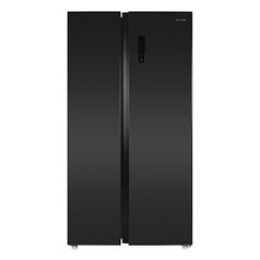 Холодильник MAUNFELD MFF177NFSB, двухкамерный, черный (1443947)