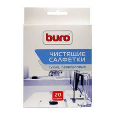Сухие салфетки Buro BU-Udry, 20 шт (817443)