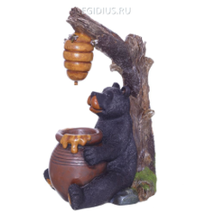 Фонтан декоративный "Медведь", L41 W30 H67,5 см (51548)