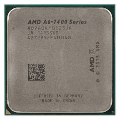 Процессор AMD A6 7400K, SocketFM2+, OEM [ad740kybi23ja] (954338)