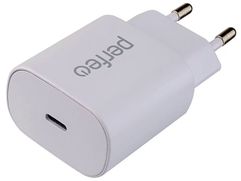 Зарядное устройство Perfeo USB Type-C White I4639 (860245)