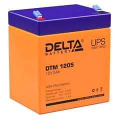 Аккумуляторная батарея для ИБП Delta DTM 1205 12В, 5Ач (273860)
