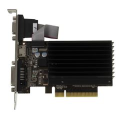 Видеокарта Palit NVIDIA GeForce GT 730, PA-GT730K-2GD3H, 2ГБ, DDR3, Low Profile, Ret [neat7300hd46-2080h] (932860)