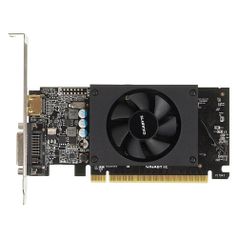 Видеокарта GIGABYTE nVidia GeForce GT 710 , GV-N710D5-2GL, 2Гб, GDDR5, Low Profile, Ret (493300)