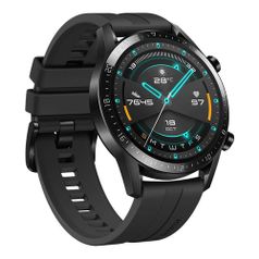 Смарт-часы Huawei Watch GT 2 Latona-B19S, 1.39", черный / черный [55024335] (1187411)