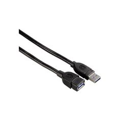 Кабель-удлинитель USB3.0 HAMA USB A(m) - USB A(f), 0.5м [00054504] (824124)