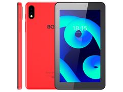 Планшет BQ 7055L Exion One Red (Unisoc SC9863A 1.6 GHz/2048Mb/32Gb/Wi-Fi/Bluetooth/LTE/GPS/Cam/7.0/1024x600/Android) (825011)