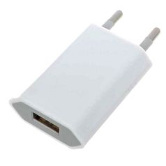 Зарядное устройство Rexant 1000mA for iPhone / iPod White 18-1194 (150371)