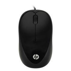 Мышь HP X1000, оптическая, проводная, USB, черный [h2c21aa] (695579)