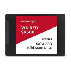 SSD накопитель WD Red SA500 WDS400T1R0A 4ТБ, 2.5", SATA III (1182359)