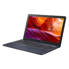 Ноутбук ASUS VivoBook X543UB-DM1172T, 15.6", Intel Core i3 7020U 2.3ГГц, 4Гб, 256Гб SSD, nVidia GeForce Mx110 - 2048 Мб, Windows 10, 90NB0IM7-M16590, серый (1147505)