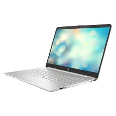 Ноутбук HP 15s-fq0000ur, 15.6", Intel Pentium 4417U 2.3ГГц, 4Гб, 128Гб SSD, Intel HD Graphics 610, Windows 10, 7EB36EA, серебристый (1153542)