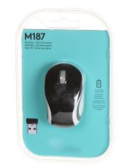 Мышь Logitech Wireless Mini Mouse M187 Black 910-002736 / 910-002731 (60972)