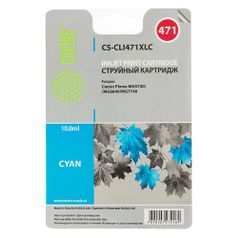 Картридж Cactus CS-CLI471XLC, голубой / CS-CLI471XLC (356658)