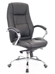 Компьютерное кресло Everprof Kron M кожа Black (728769)