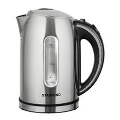 Чайник электрический StarWind SKS4210, 2200Вт, серебристый матовый (935472)