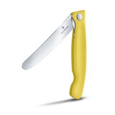 Нож кухонный Victorinox Swiss Classic (6.7836.F8B) стальной для овощей лезв.110мм серрейт. заточка ж (1406474)