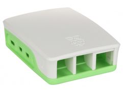 Корпус Qumo RS031 для Raspberry Pi 4 ABS Plastic White-Green (854560)
