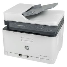 МФУ лазерный HP LaserJet 179fnw, A4, цветной, лазерный, белый [4zb97a] (1153510)