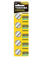 Батарейка CR2032 - Toshiba PW BP-5 (5шт) (734643)