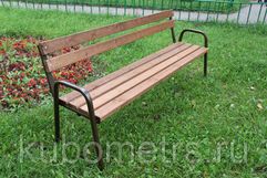 Садовые скамейки со спинкой 2м от производителя (216796586)