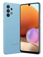 Сотовый телефон Samsung SM-A325F Galaxy A32 4/64Gb Blue Выгодный набор + серт. 200Р!!! (827799)