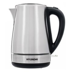 Чайник электрический Hyundai HYK-S3020, 2200Вт, серебристый матовый и черный (1180744)