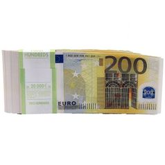 СмеХторг Шуточные купюры - бабки 200 евро пачка 100 шт (310254)